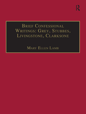 cover image of Brief Confessional Writings